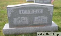 Mae B Wenger Leininger