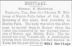 Thomas P. Holloway