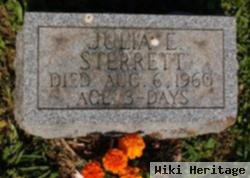 Julia E Sterrett