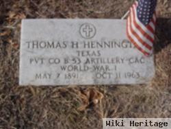 Thomas H. Hennington