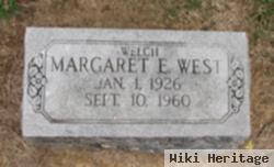 Margaret E Welch West