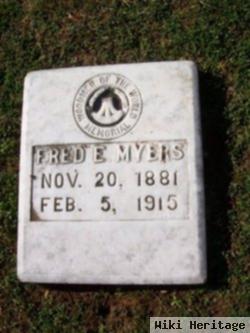 Fred E Myers