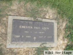 Chester Paul Aden