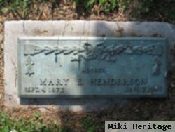 Mary Etta Carney Henderson