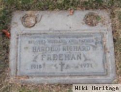 Harold Richard Freeman