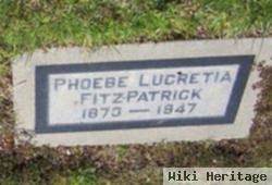 Phoebe Lucretia Willoughby "lulu" White Fitz-Patrick