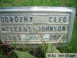 Dorothy Cleo Watkins Johnson