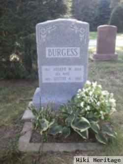 Joseph W Burgess