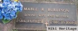 Mable R. Burleson