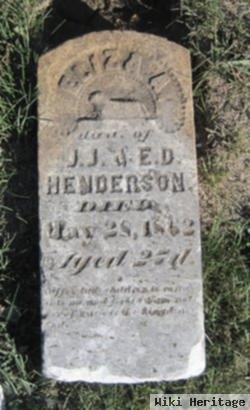 Eliza A Henderson