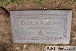 Harmon W Brown