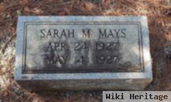 Sarah M Mays