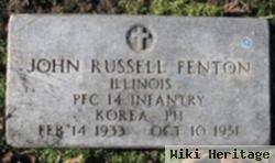 Pfc John Russell Fenton