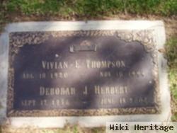 Vivian E Thompson