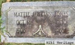 Martha L "mattie" Jenkins Jones