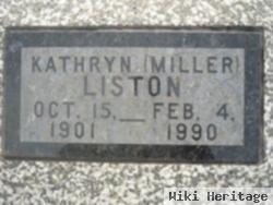 Kathryn Miller Liston