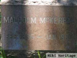 Malcolm Mckerral