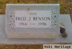 Fred J. "pops" Benson