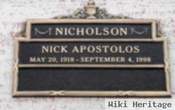 Nick Apostolos Nicholson