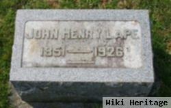 John Henry Lape