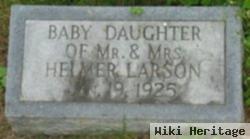Infant Daughter Larson
