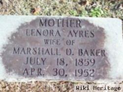 Frances Lenora Ayres Baker