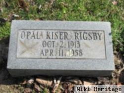 Opal Kiser Rigsby