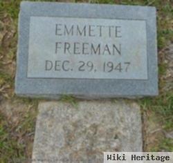 Emmette Freeman