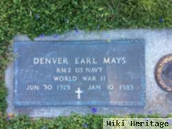 Denver Earl Mays