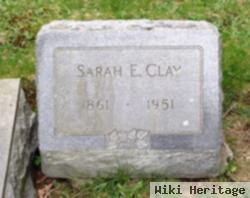 Sarah E Clay