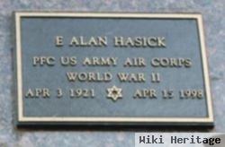 E Alan Hasick