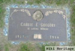 Carrie E. Griffee Gregory