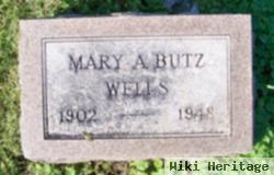 Mary A Butz Wells