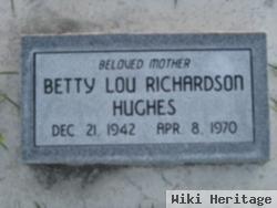 Betty Lou Richardson Hughes