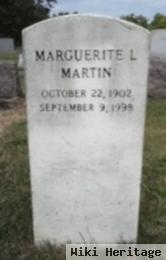 Marguerite L Martin