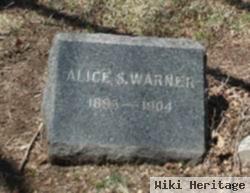 Alice S Warner