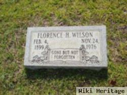 Florence H Wilson