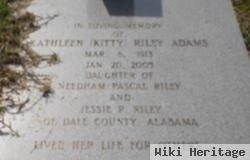 Kathleen "kitty" Riley Adams