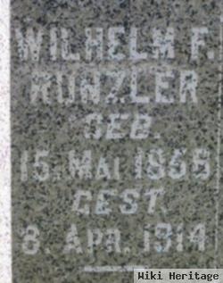 Wilhelm F Runzler