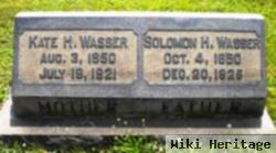 Solomon Hartzell Wasser