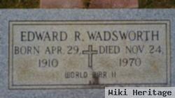 Edward Richard "ed" Wadsworth