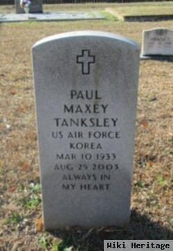 Paul Maxey Tanksley