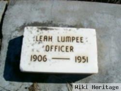 Leah Lumpee Officer