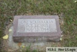 Ione Mary Lindsey Kinnaman