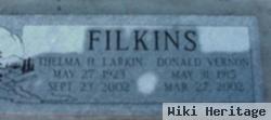 Thelma Hurd Larkin Filkins