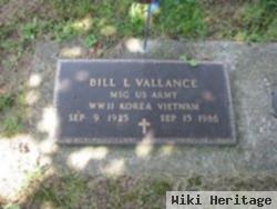 Bill L Vallance