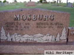 Bobby Joe Mosburg, Sr