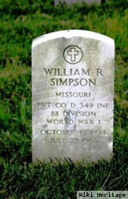 William R Simpson