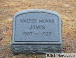 Walter Monro Jones