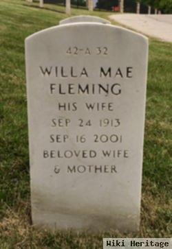 Willa Mae Fleming